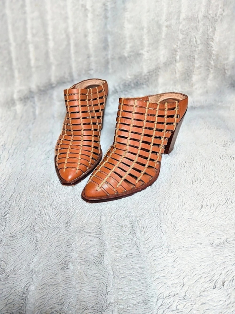 Dolce Vita Woven Brown Heels US 8.5